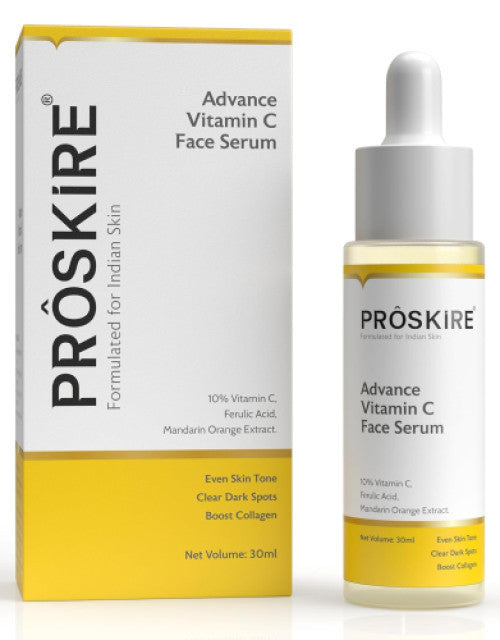 Advanced Vitamin C Serum with Ferulic Acid, Mandarin Orange Ext. for Dark Spots
