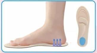 Orthopedic Pain Relief Flat Feet Arch with Memory Foam (4 Piece)