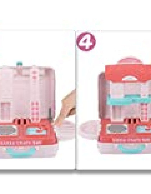 Kitchen Set for Girls with Cooking Utensils Combo Items